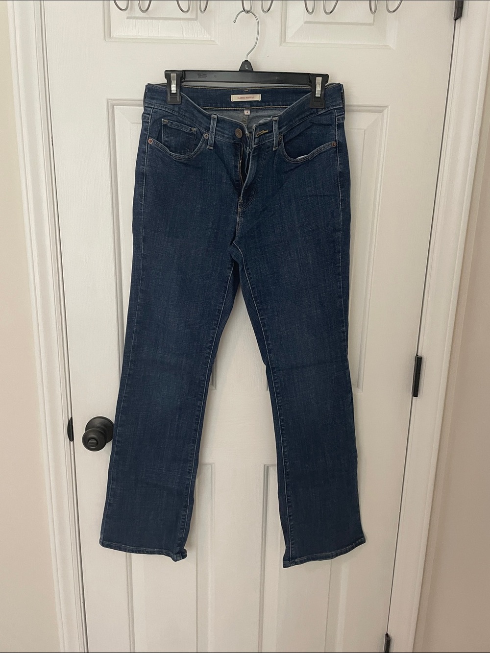 Levi's Dark Blue Boot-Cut Jeans